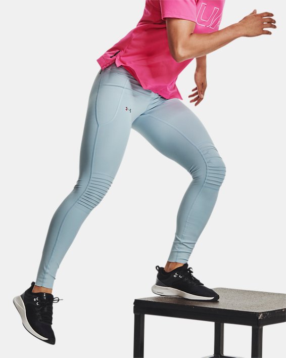 Women's UA RUSH™ SmartForm Full-Length Leggings, Blue, pdpMainDesktop image number 0